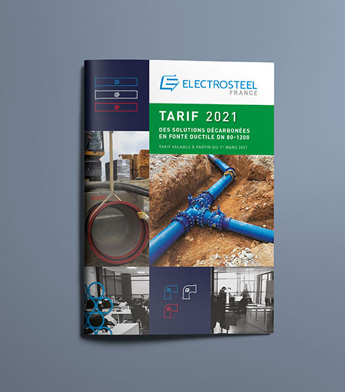 Toda a gama ELECTROSTEEL a descobrir no novo preço 2021